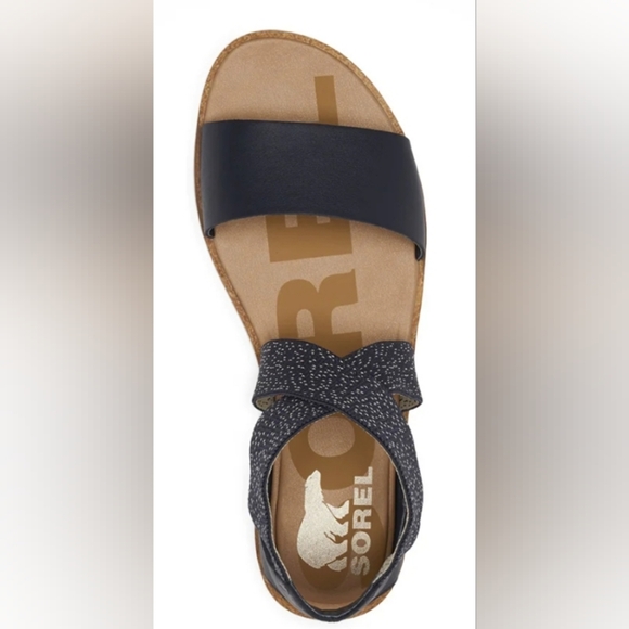 Sorel Ella II Flat Strappy Sandals in Velvet Tan Size 10 NWOT MSRP $85 - Picture 3 of 9